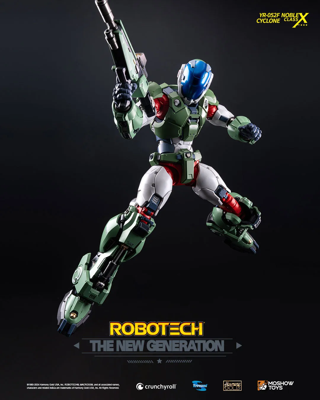 Moshow Toys RoboTech: The New Generation YR-052 F Cyclone Action Figure