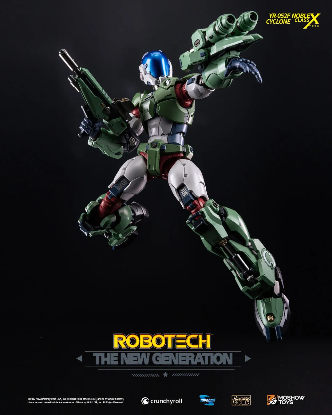Moshow Toys RoboTech: The New Generation YR-052 F Cyclone Action Figure