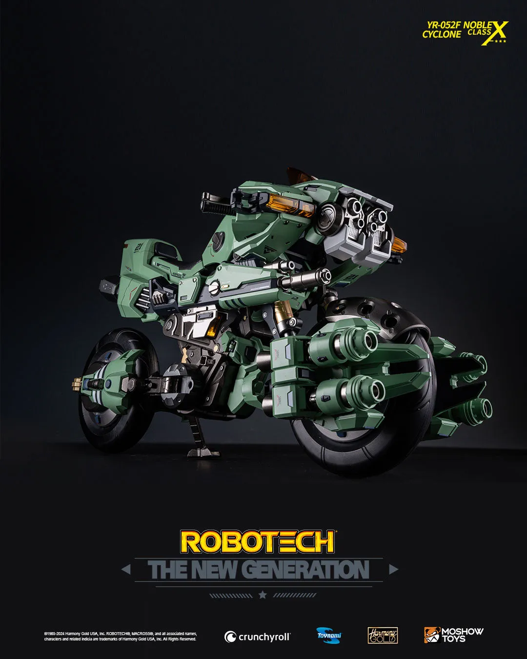 Moshow Toys RoboTech: The New Generation YR-052 F Cyclone Action Figure