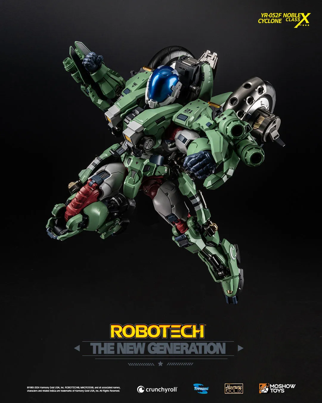 Moshow Toys RoboTech: The New Generation YR-052 F Cyclone Action Figure