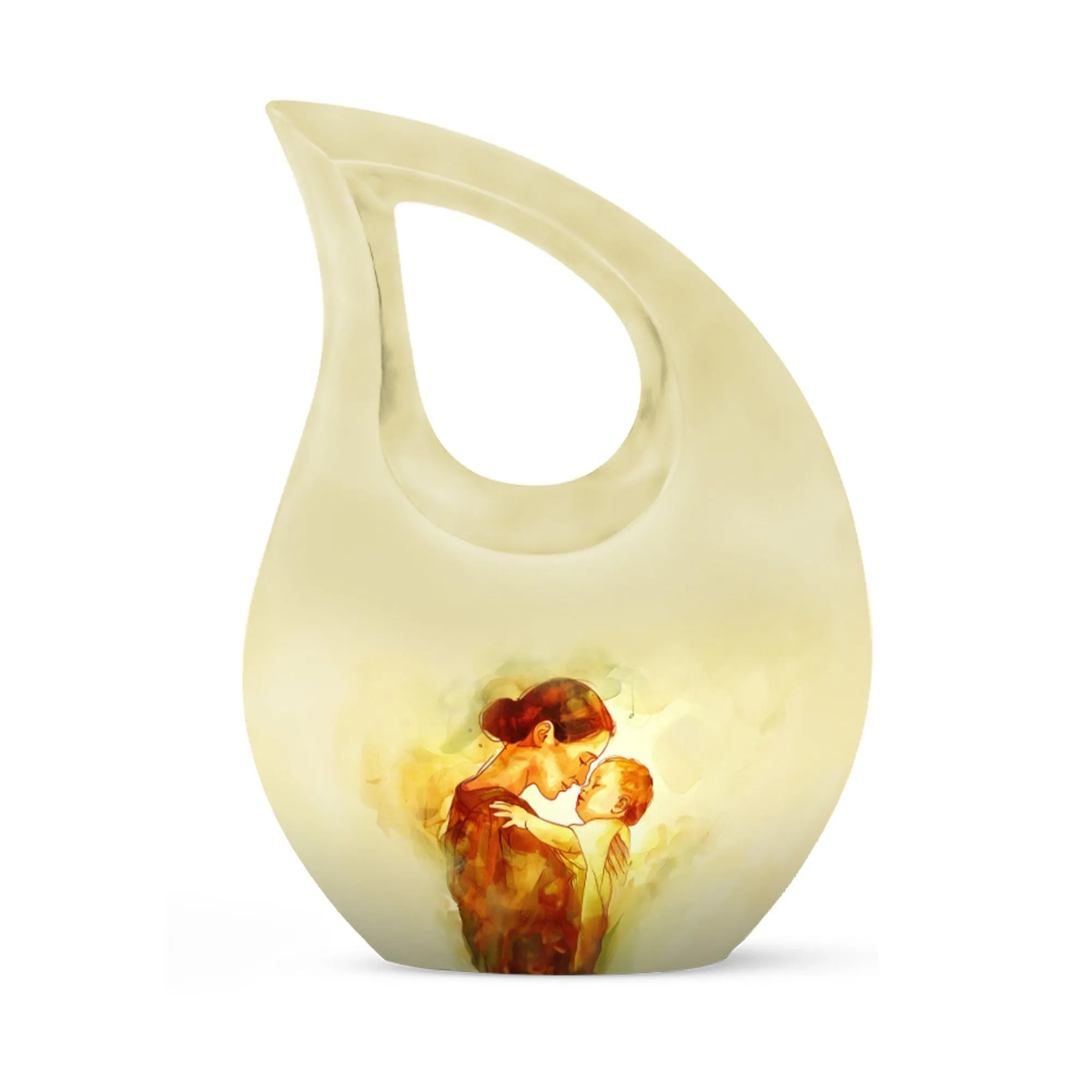 Mother Urn, Adult Cremation Urn For Human Ashes Remans