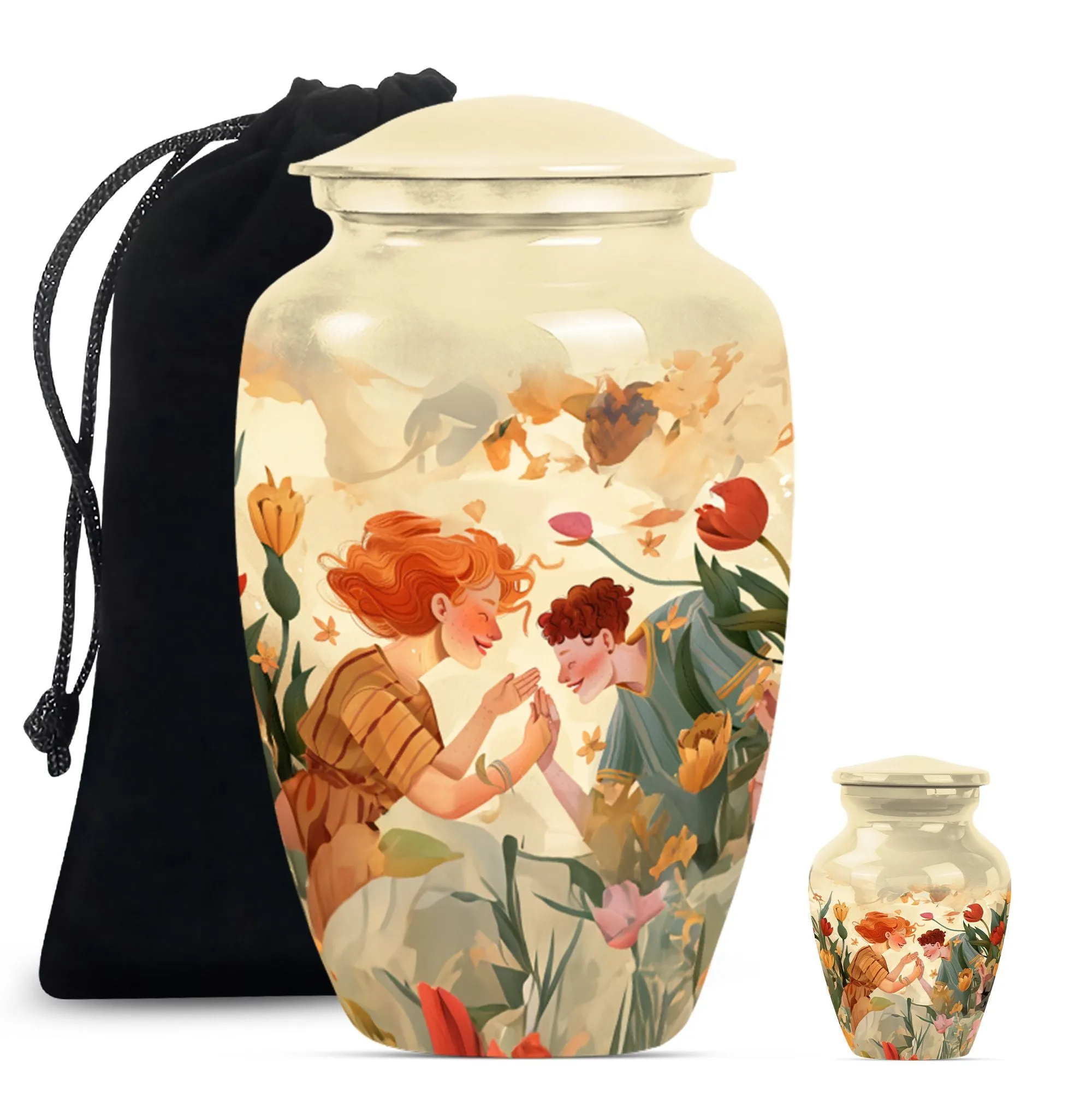 Mother Urn, Large Burial Memorial Urn For Adult Ashes