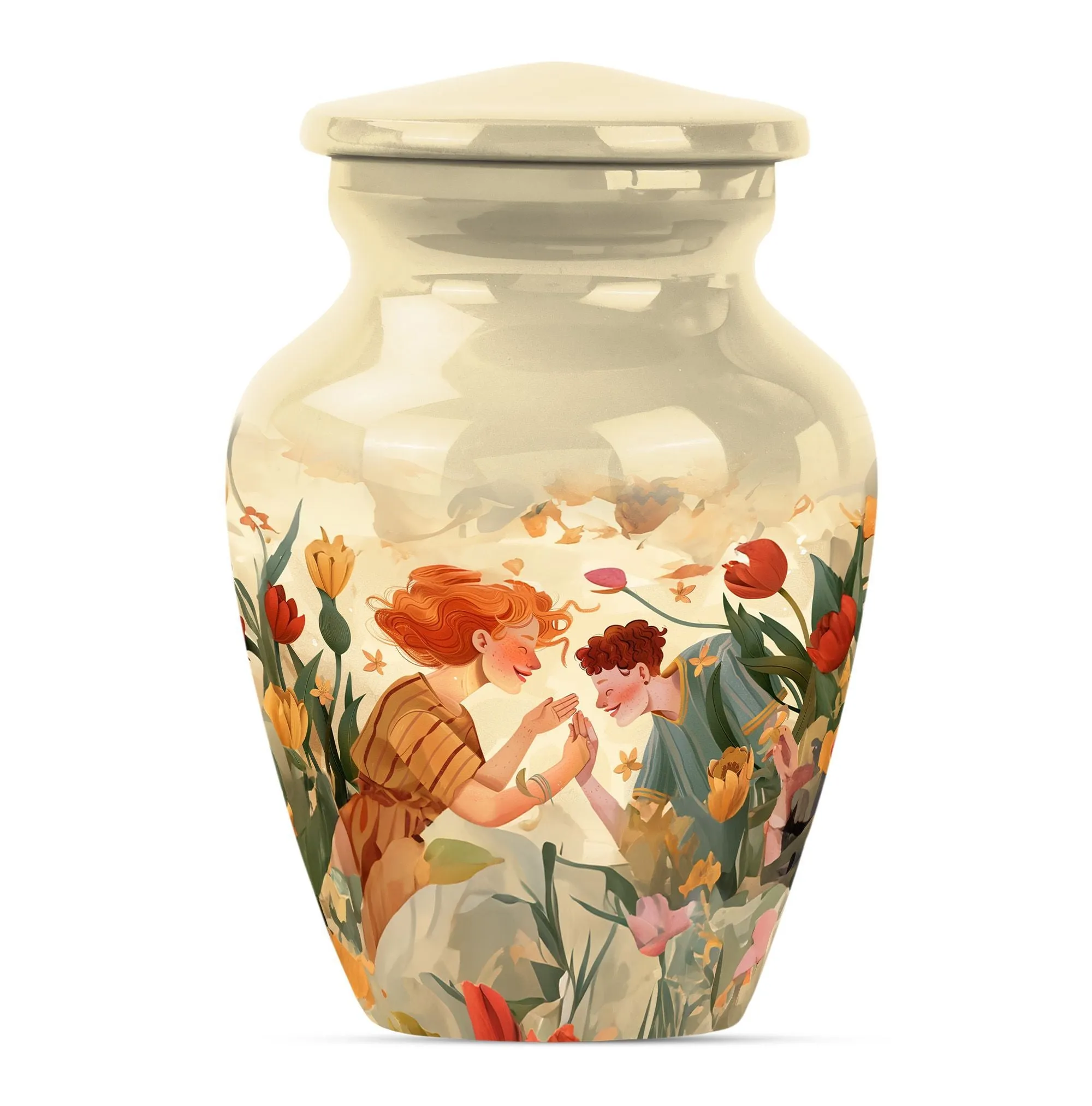Mother Urn, Large Burial Memorial Urn For Adult Ashes