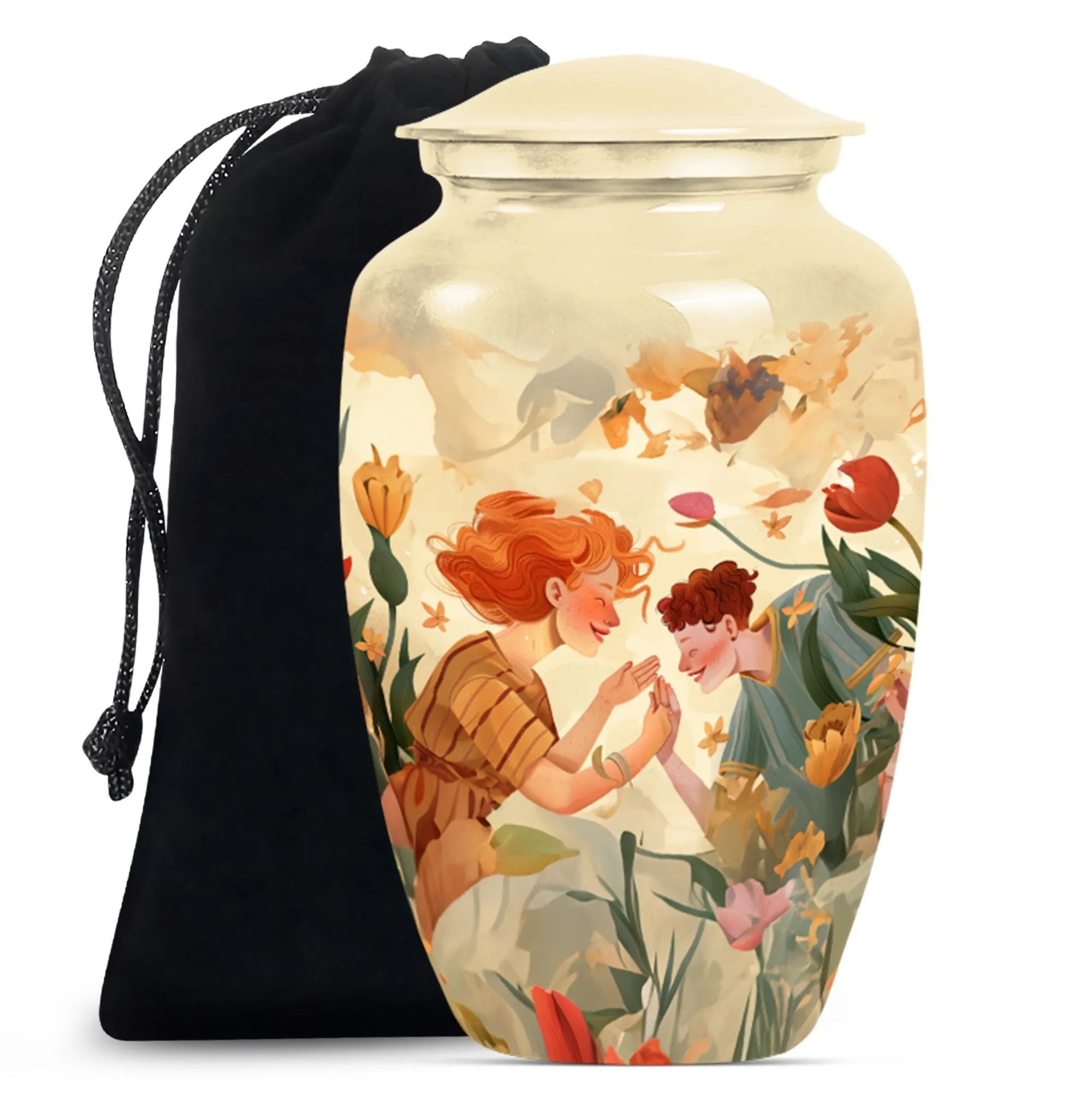 Mother Urn, Large Burial Memorial Urn For Adult Ashes