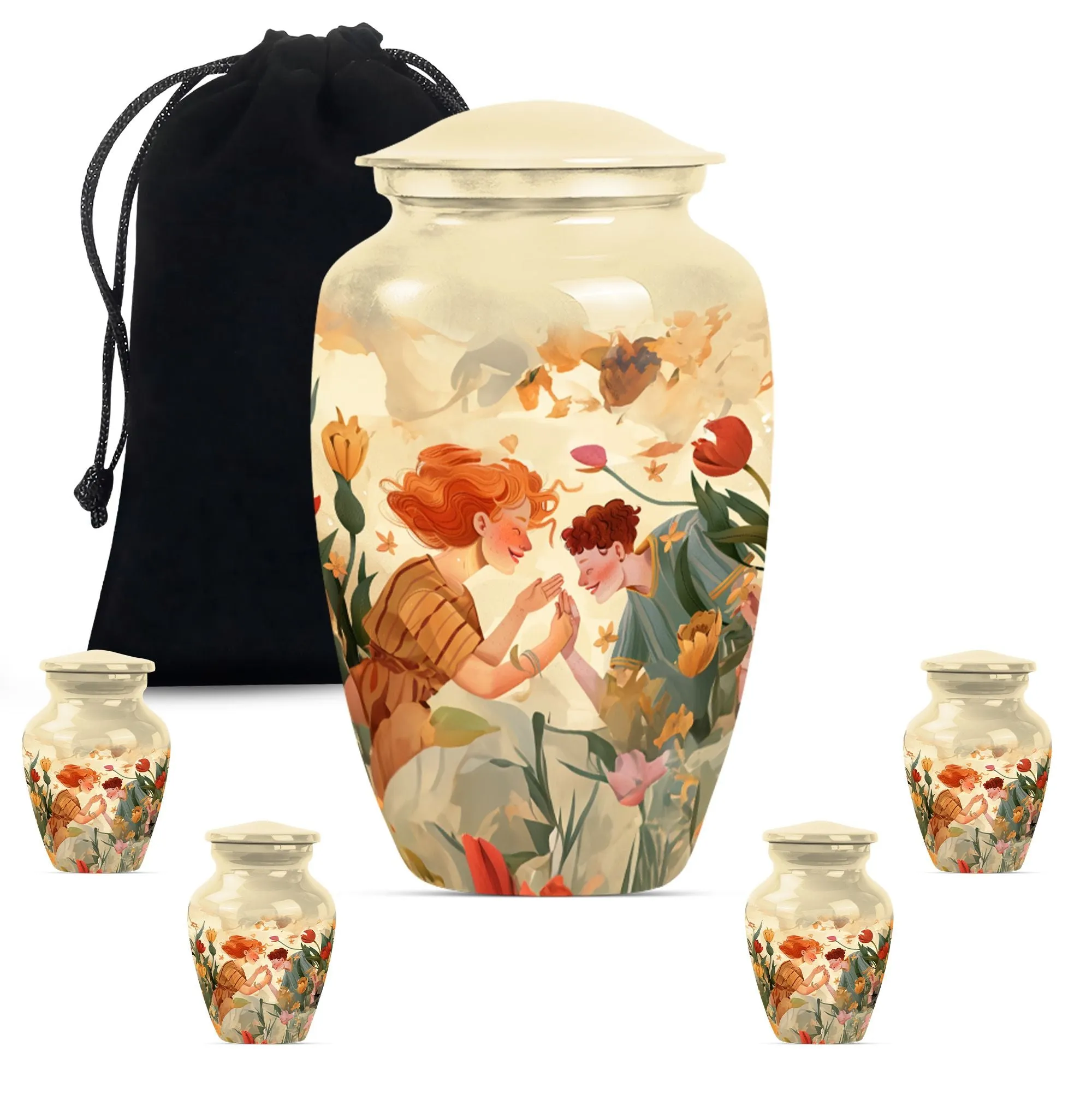 Mother Urn, Large Burial Memorial Urn For Adult Ashes