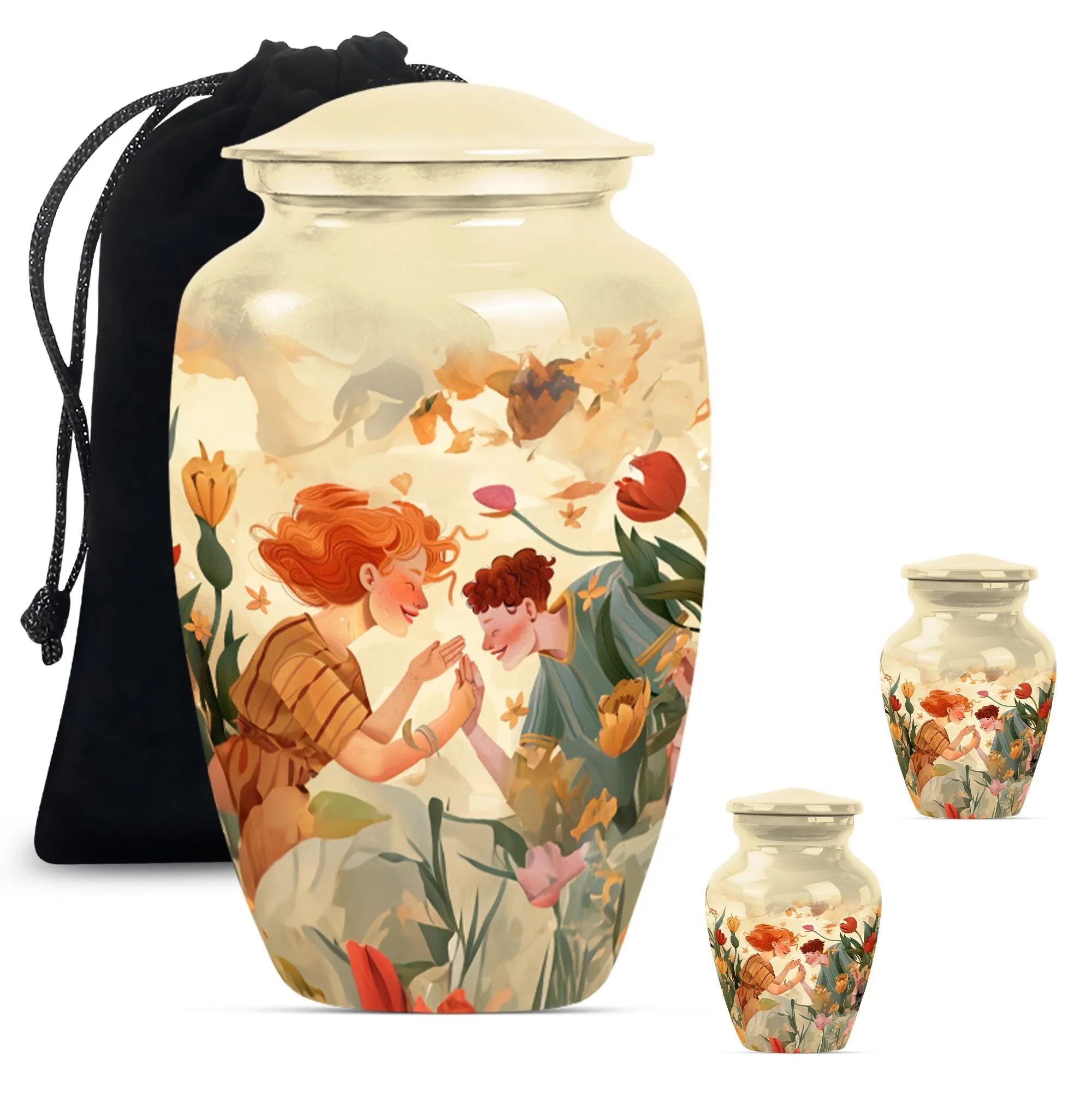Mother Urn, Large Burial Memorial Urn For Adult Ashes