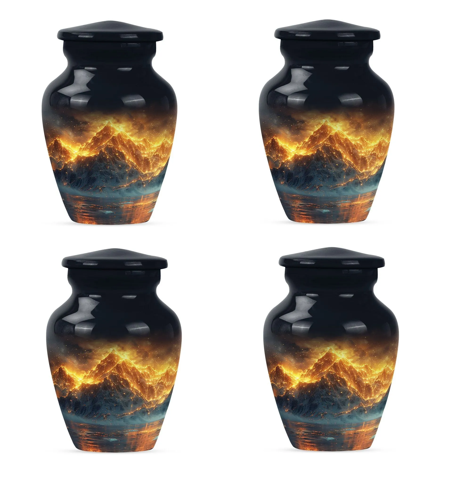 Mountain Majesty Memorial Urn - Lasting Homage for Loved Ones