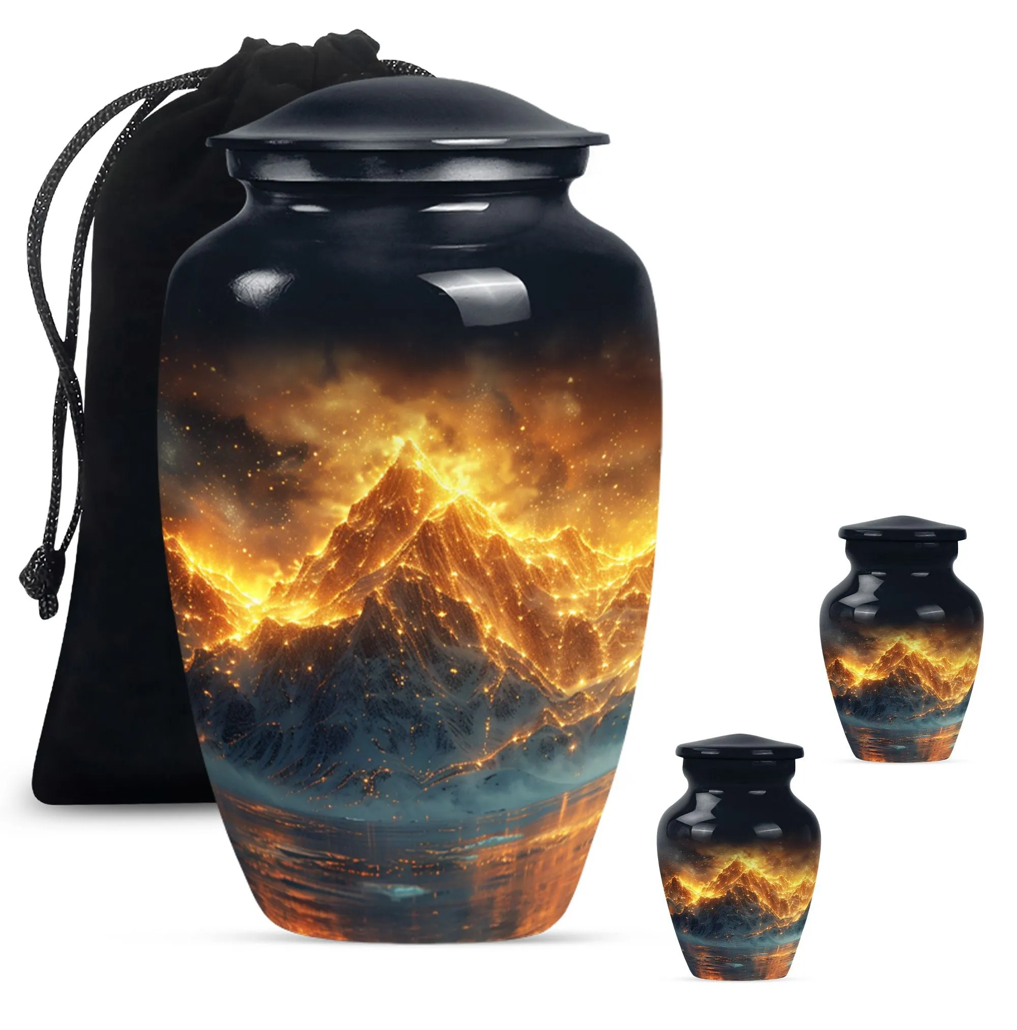 Mountain Majesty Memorial Urn - Lasting Homage for Loved Ones