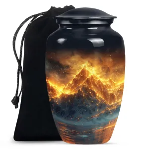 Mountain Majesty Memorial Urn - Lasting Homage for Loved Ones