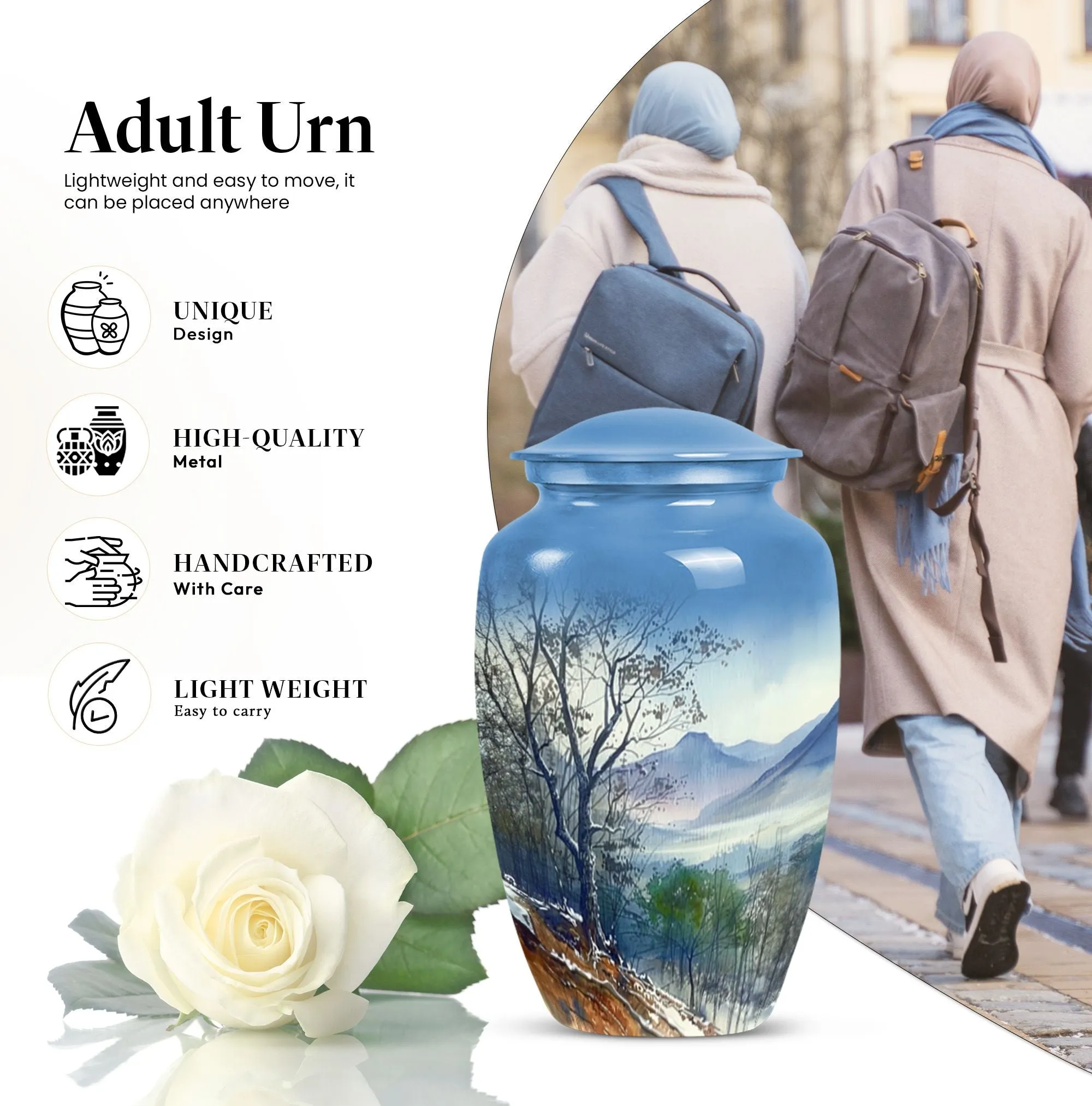 Mountain Urn Majestic Repose - The Ultimate Memorial Urn
