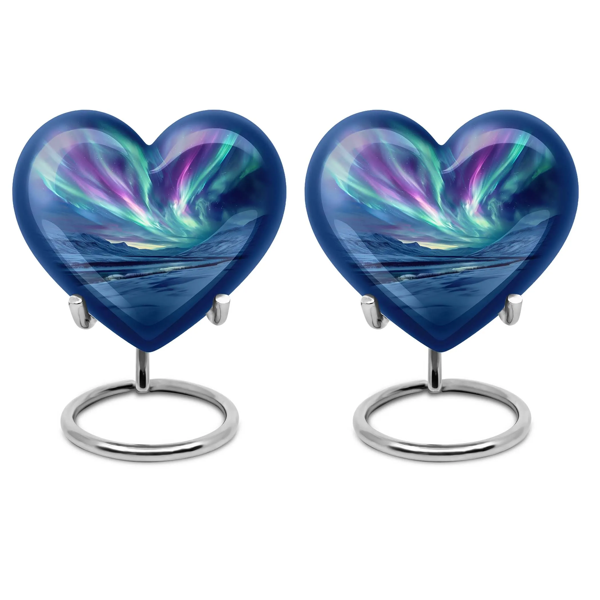 Northern Lights Sanctuary - Large Cremation Urn for Males