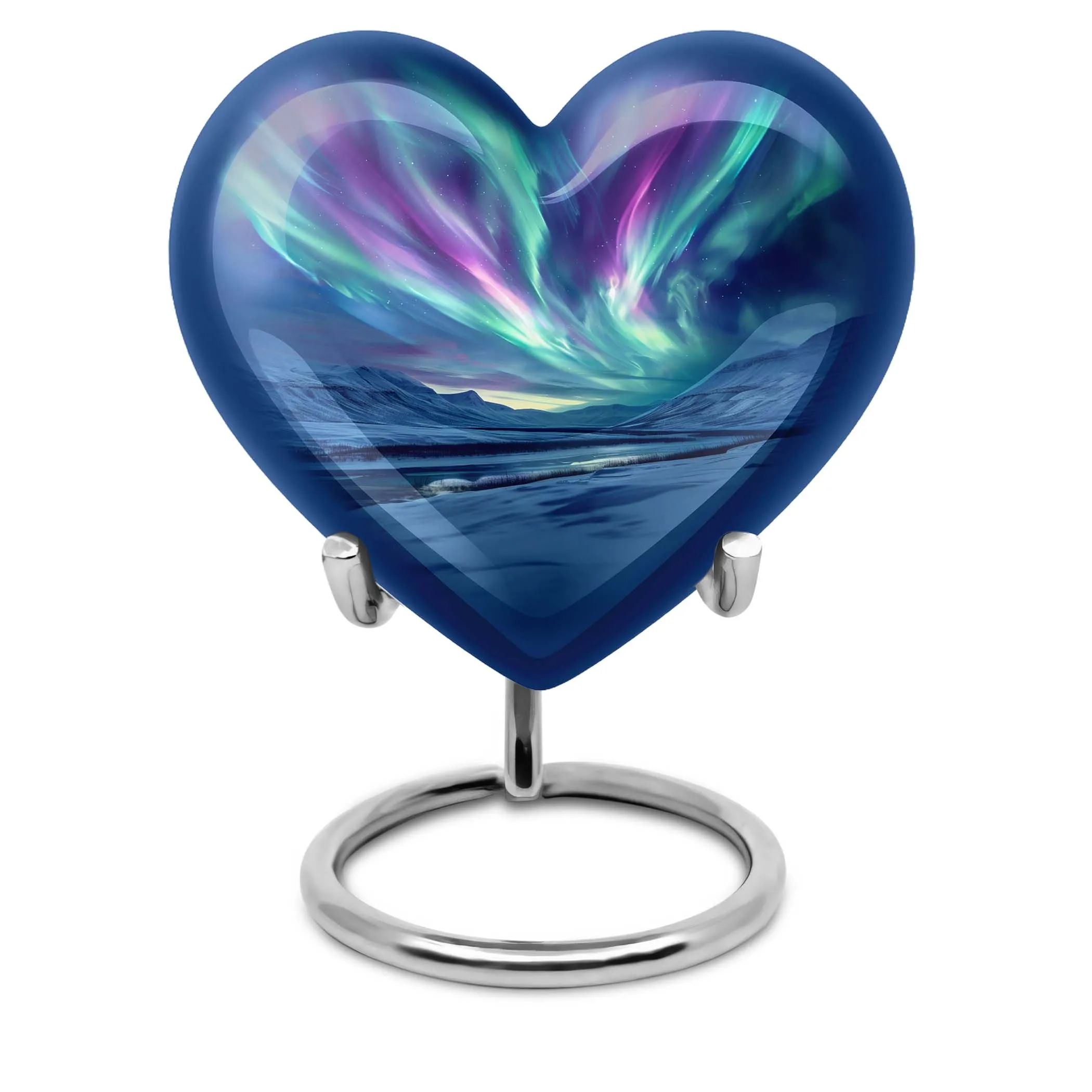 Northern Lights Sanctuary - Large Cremation Urn for Males