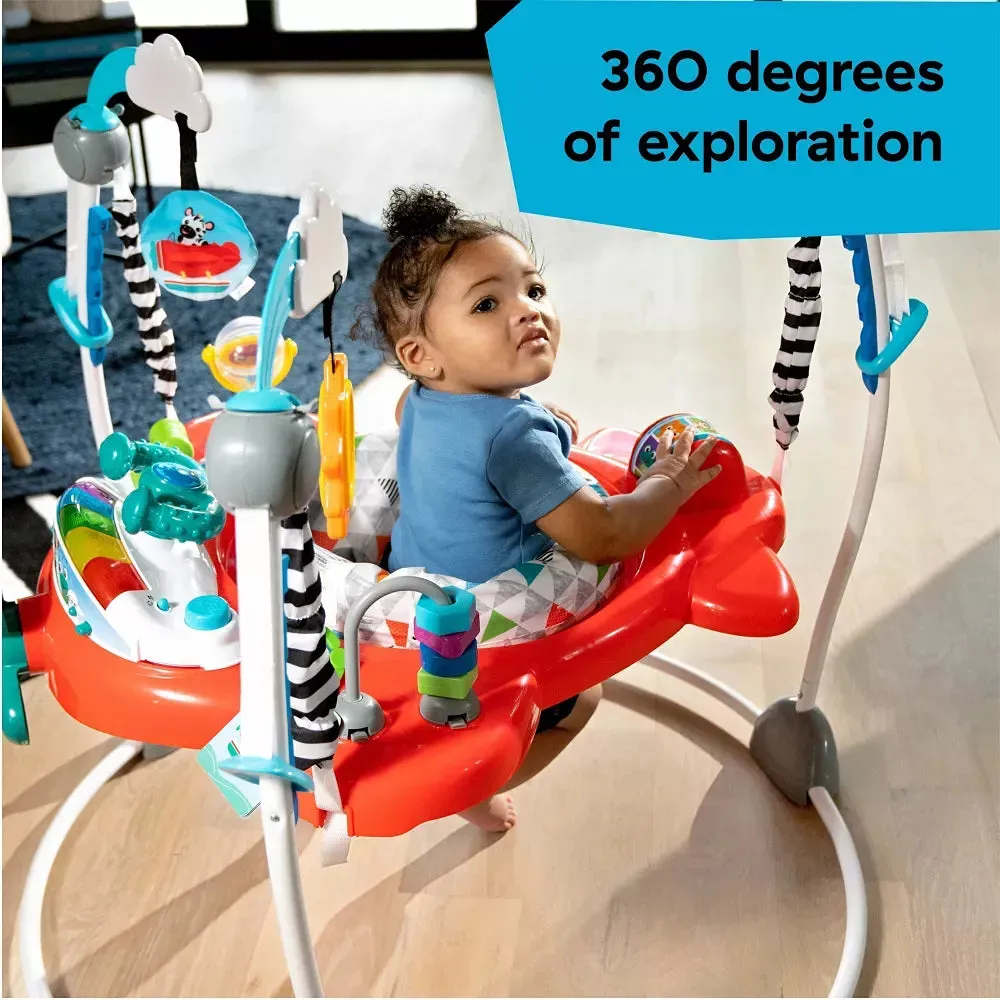 Ocean Explorers Airplane Adventure 2-in-1 Interactive Activity Jumper
