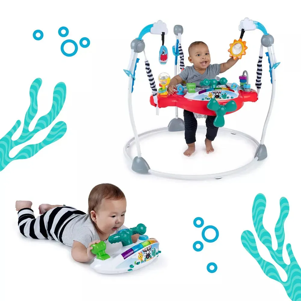 Ocean Explorers Airplane Adventure 2-in-1 Interactive Activity Jumper