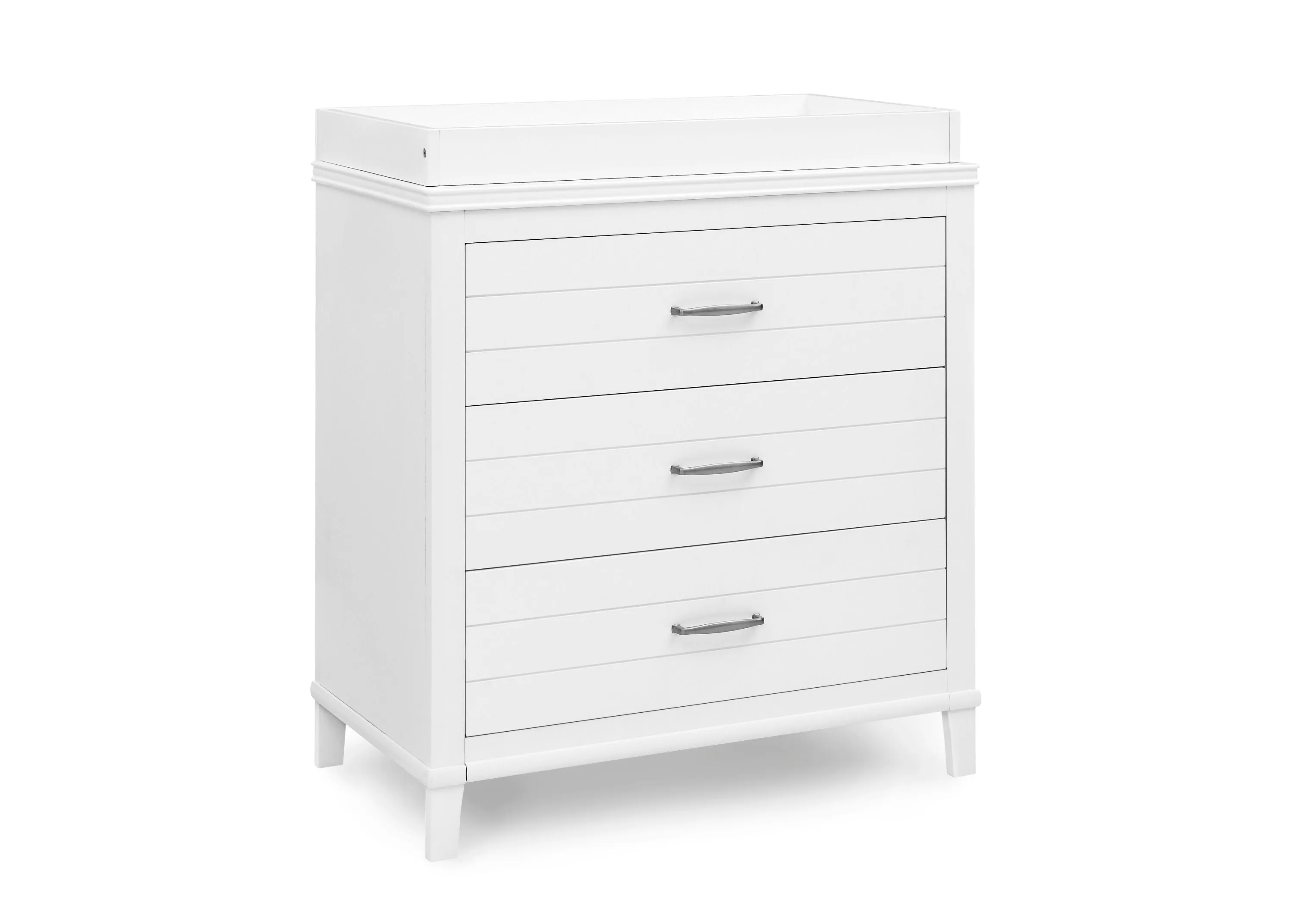 Phoebe 3 Drawer Dresser with Interlocking Drawers