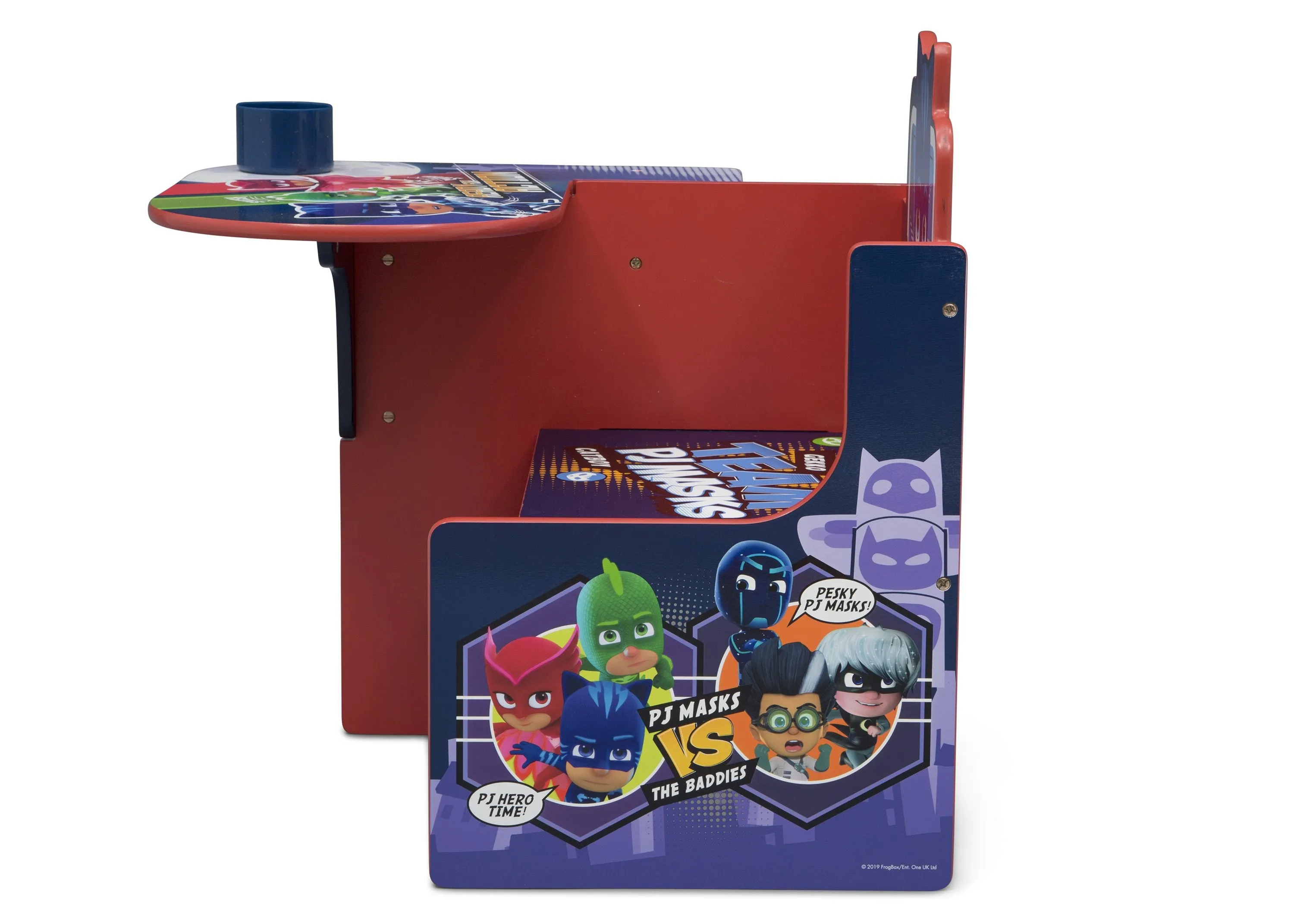 PJ Masks Chair Desk with Storage Bin