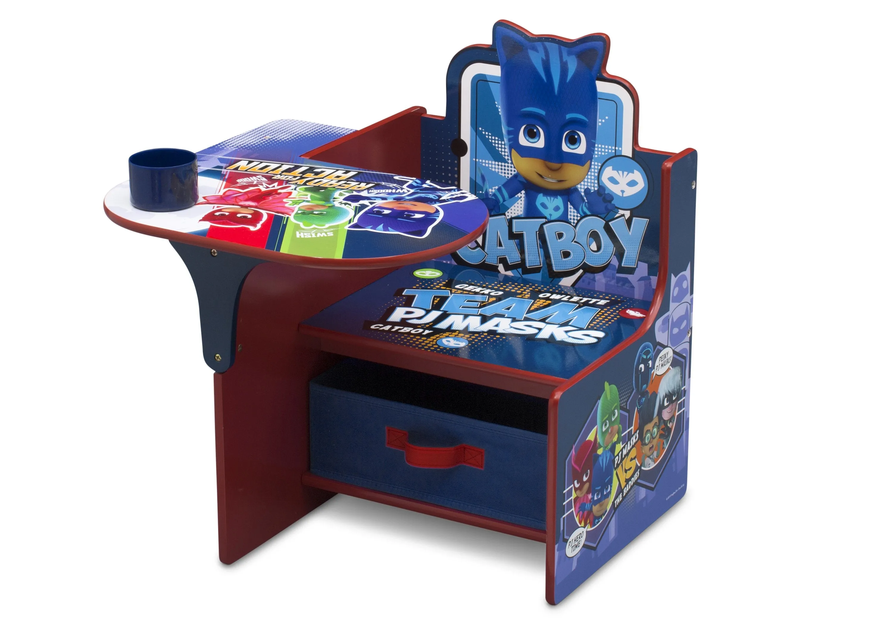 PJ Masks Chair Desk with Storage Bin