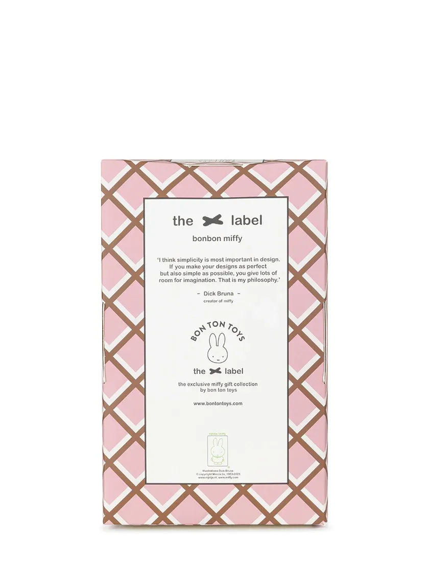 Plush MIFFY Bonbon Sitting in Giftbox Pink