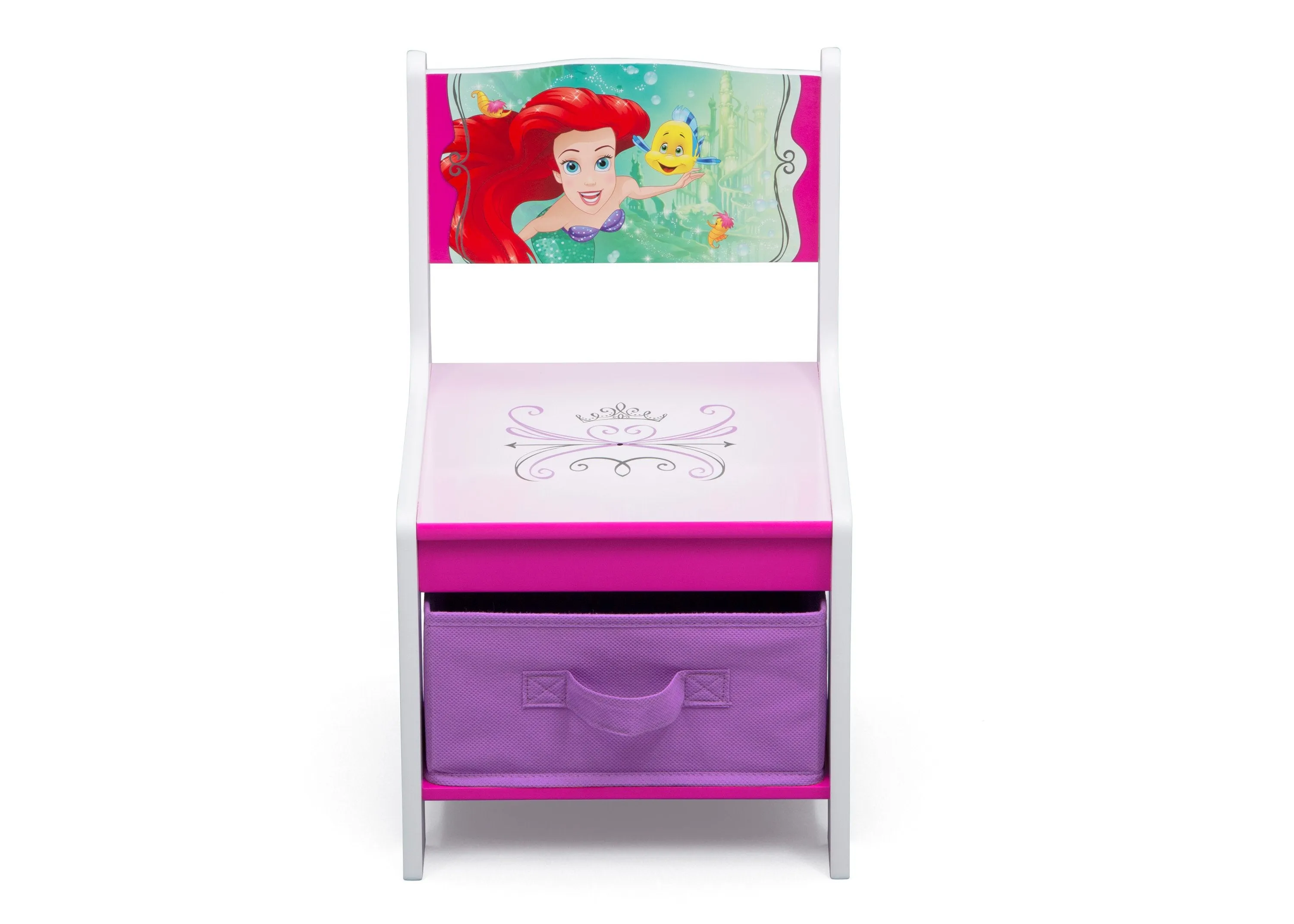 Princess Kids Wood Desk and Chair Set