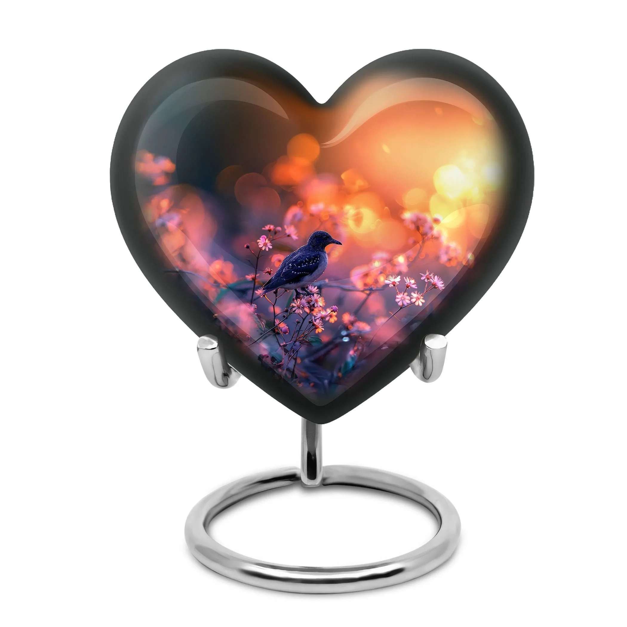 Puffin Bird Themed Remembrance Keepsake – A Solemn Memorial Urn