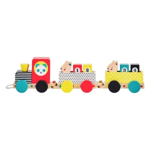 Pull Along Wooden Train