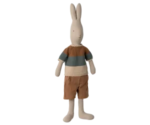 Rabbit Size 4, Classic - Knitted Shirt & Shorts