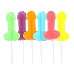 Rainbow Dick Suckers Lollipop