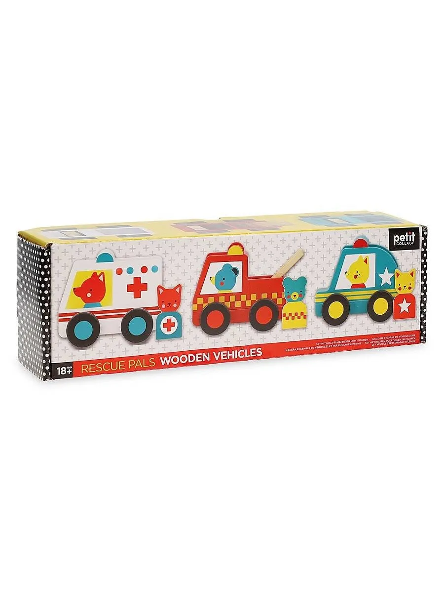 Rescue Pals Wooden Vehicles