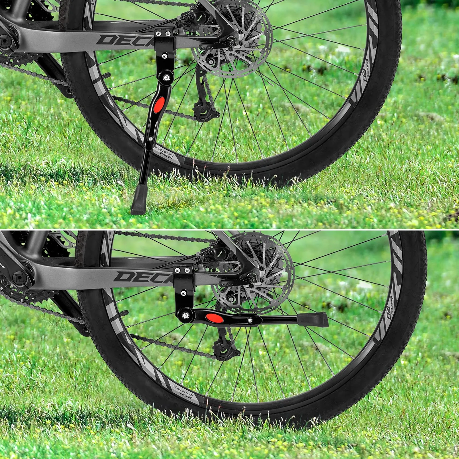 ROCKBROS Adjustable Rear Kickstand for 22"-28" Bikes