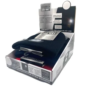 Roughneck LED Light Hat 6 Pieces Per Retail Ready Display 22788