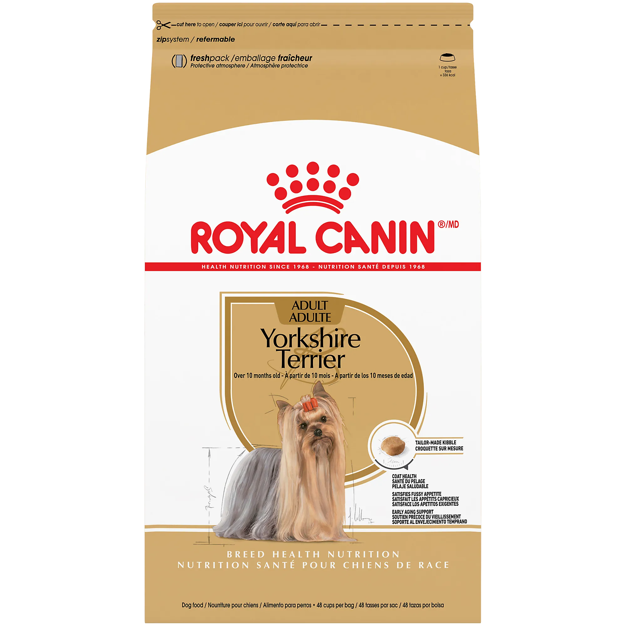 Royal Canin® Breed Health Nutrition® Yorkshire Terrier Adult Dry Dog Food, 2.5 lb