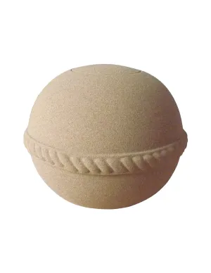 Sand - Round Sand & Gelatin Biodegradable Cremation Urn