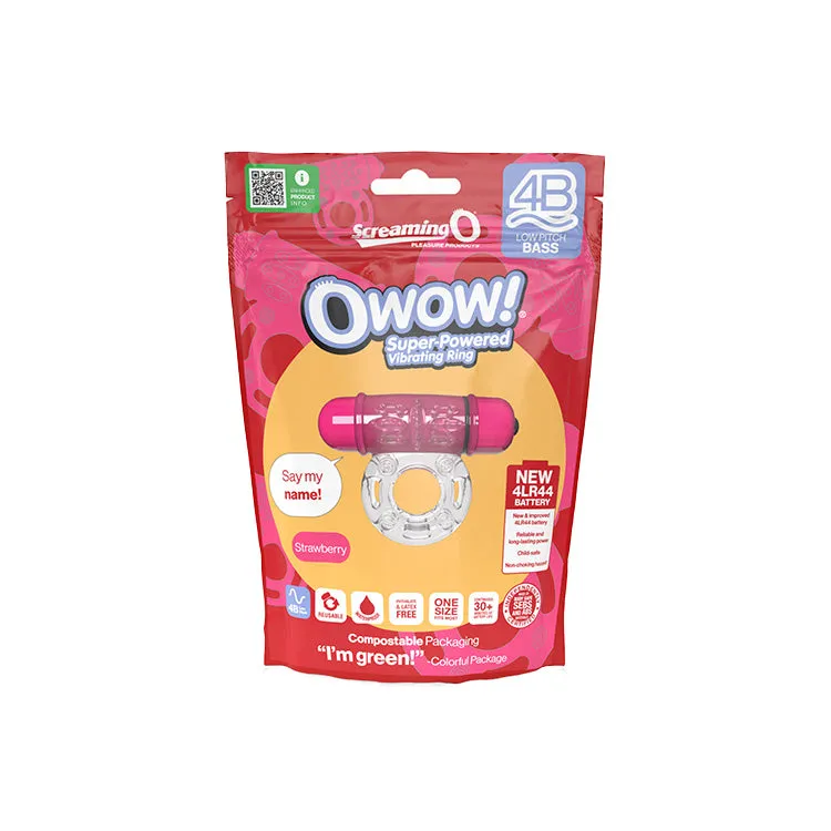 Screaming O 4B OWow Vibrating Cock Ring