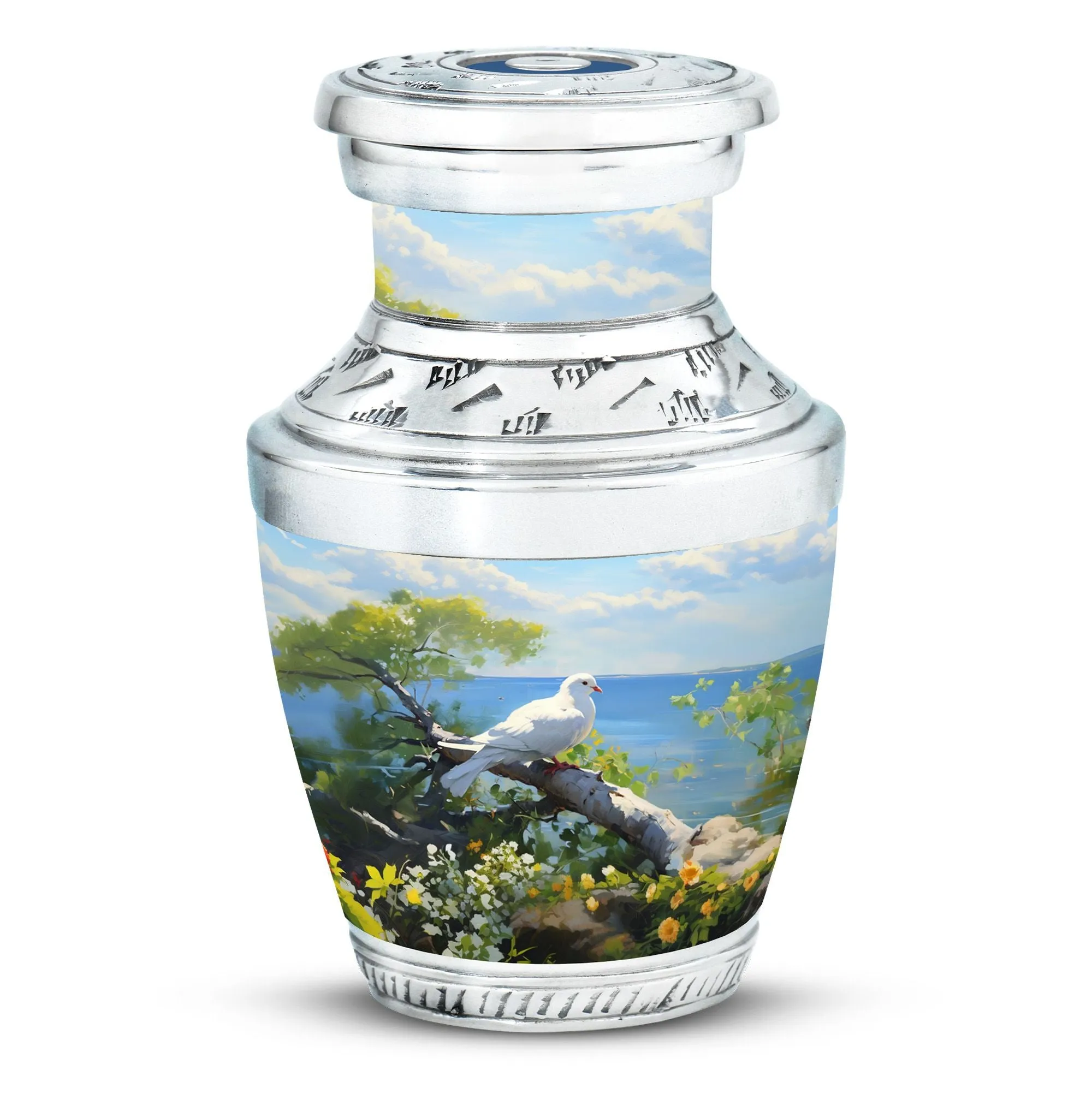 Serene Dove: Aesthetic Memorial Urn for Dignified Last Honors