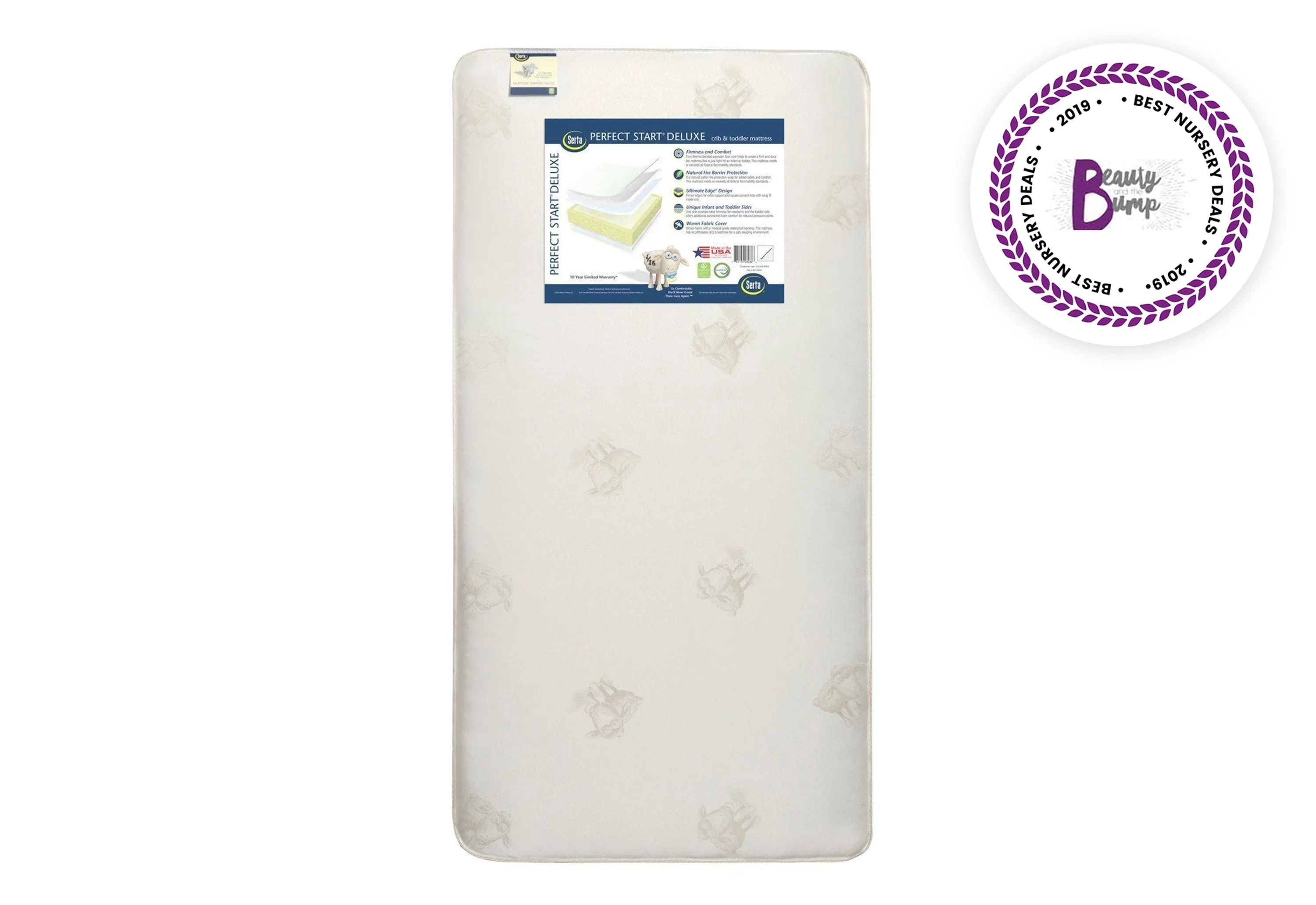 Serta Perfect Start® Deluxe Crib & Toddler Mattress