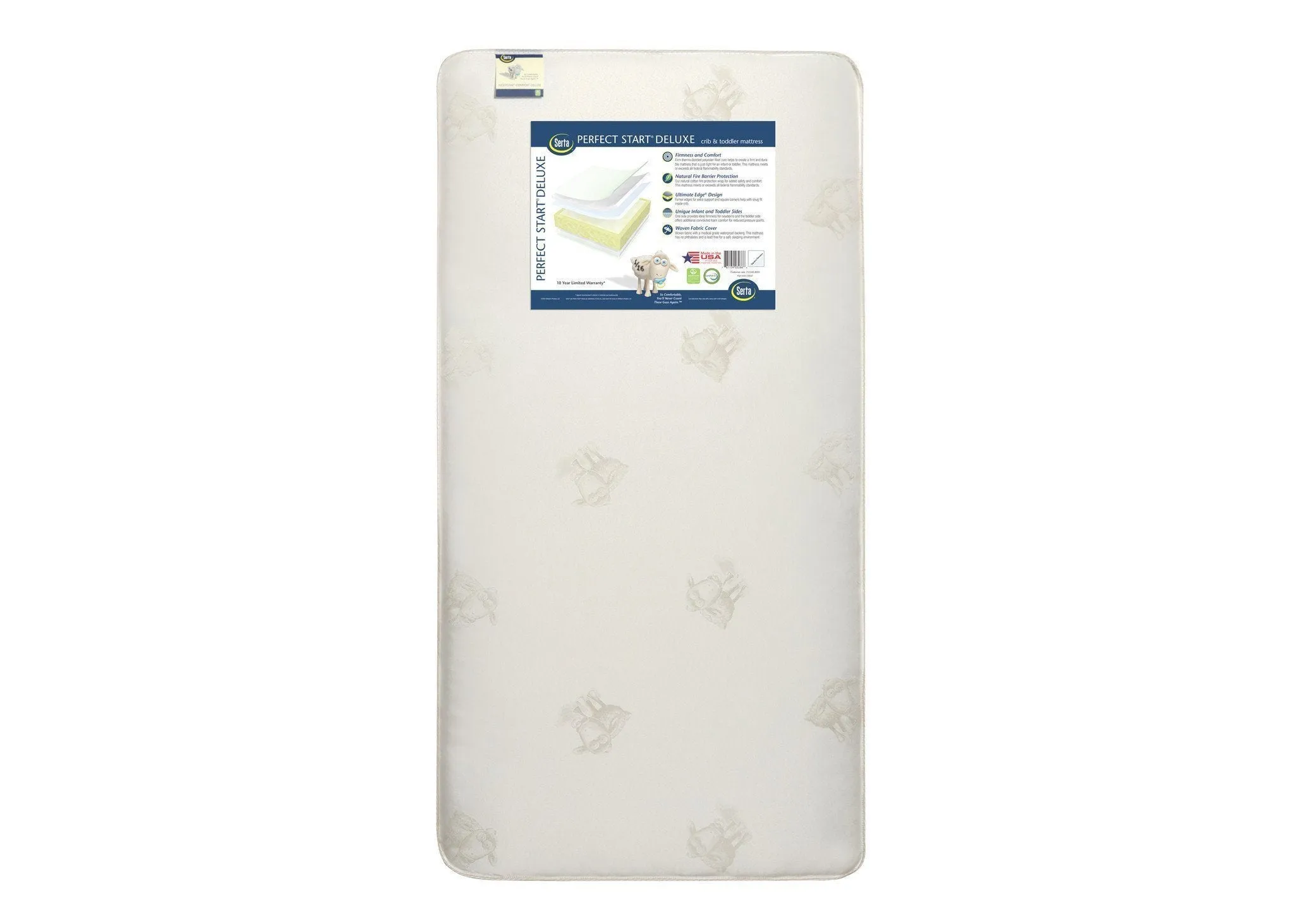 Serta Perfect Start® Deluxe Crib & Toddler Mattress