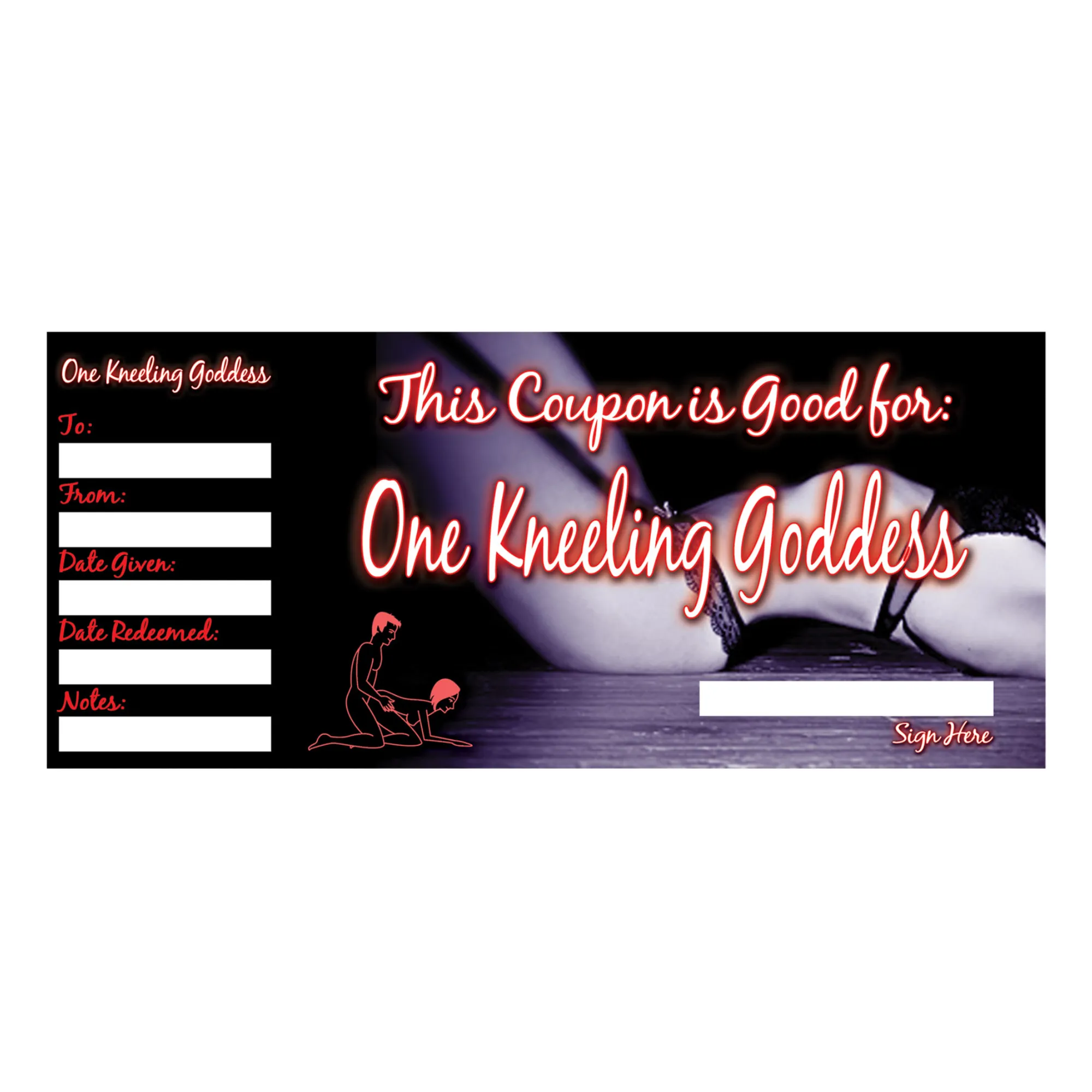 Sex! Sexual Position Coupons - International Version