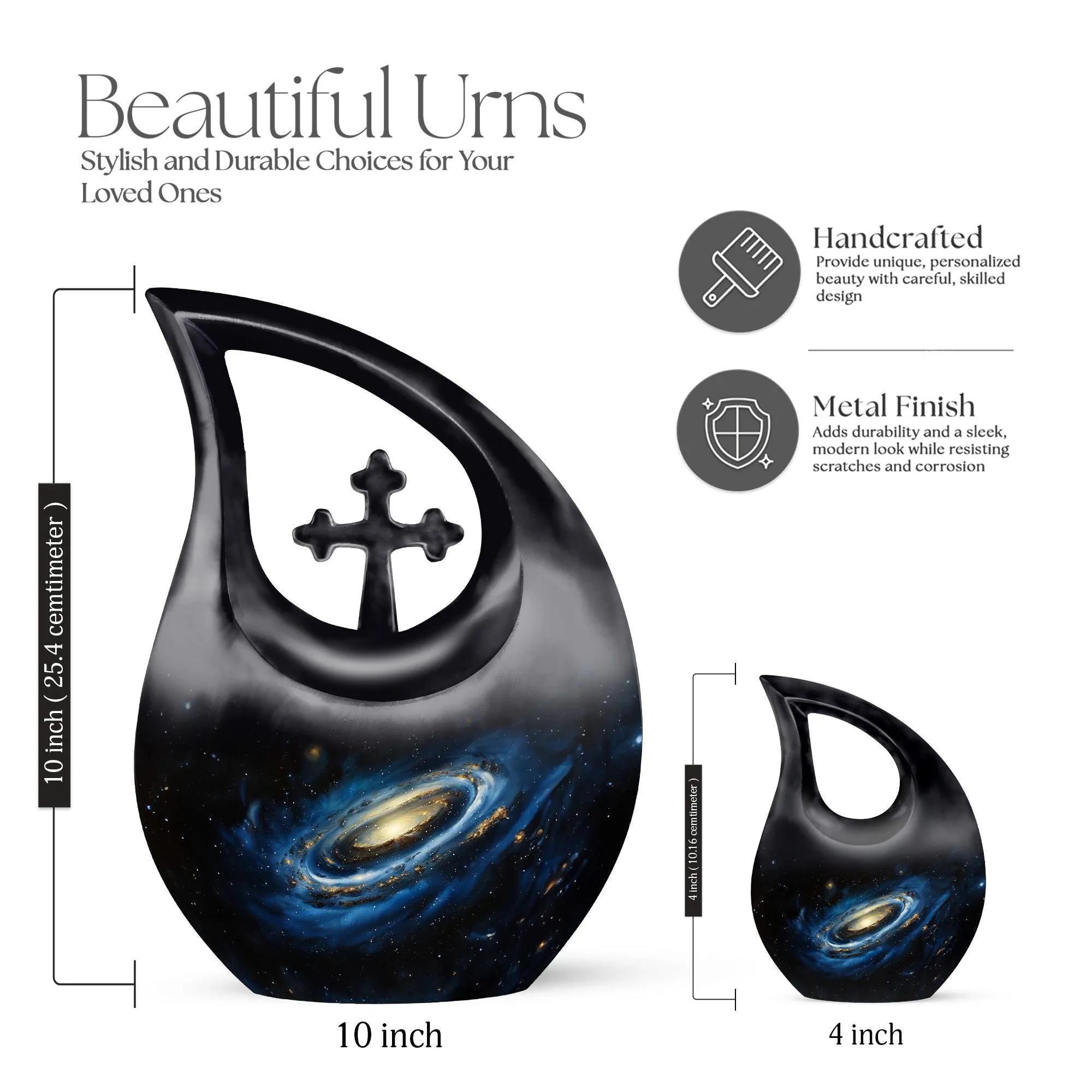 Small Galaxy Urn: Affordable Memorial for Loved Ones
