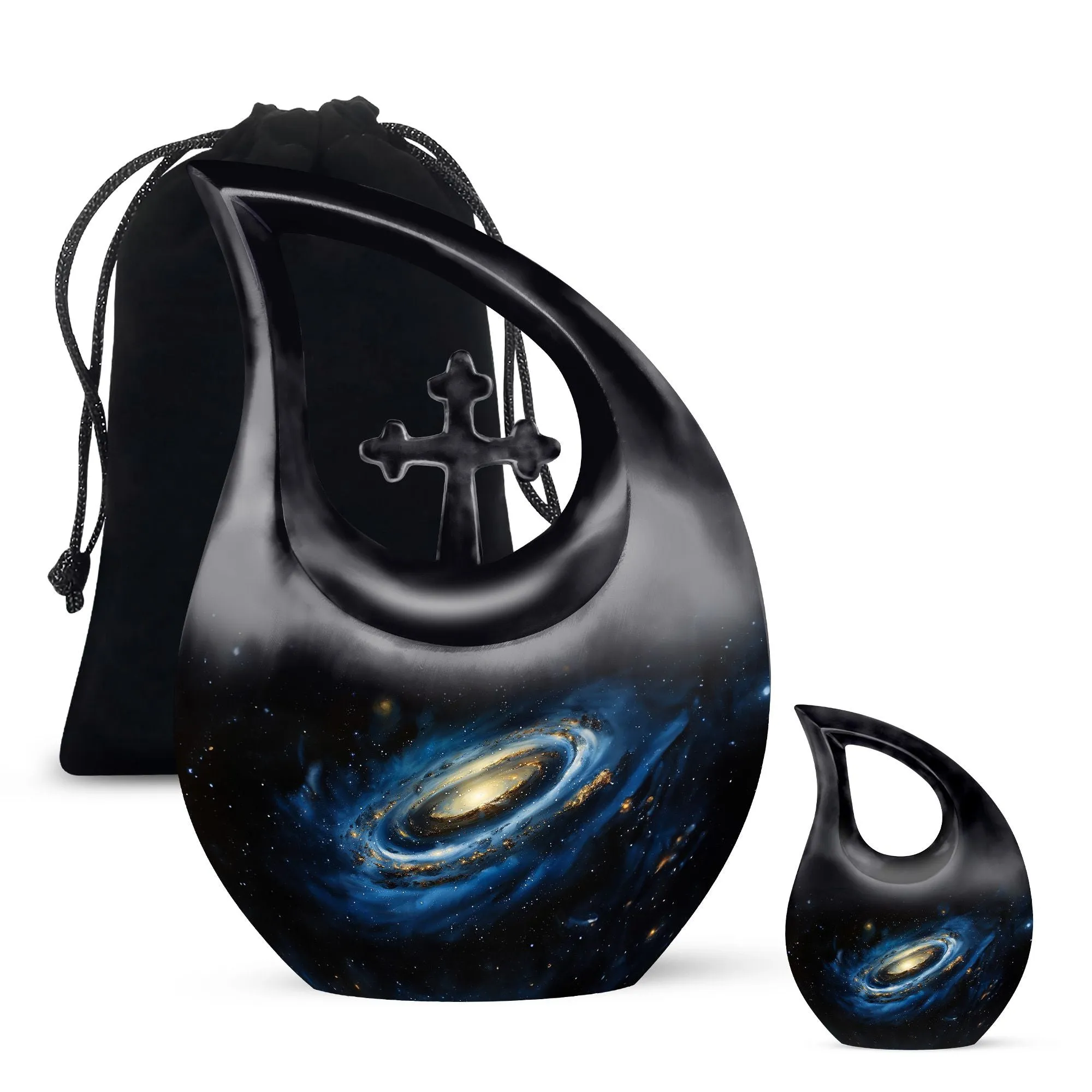 Small Galaxy Urn: Affordable Memorial for Loved Ones