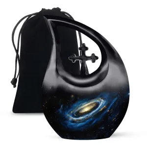 Small Galaxy Urn: Affordable Memorial for Loved Ones