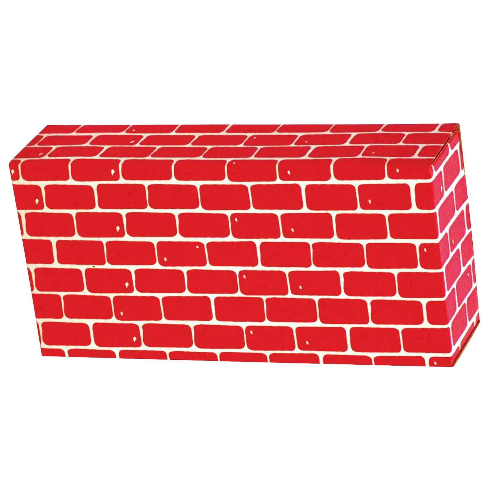 Smart Monkey Toys ImagiBRICKS Giant Building Blocks Set - 16 Pieces, Red Brick