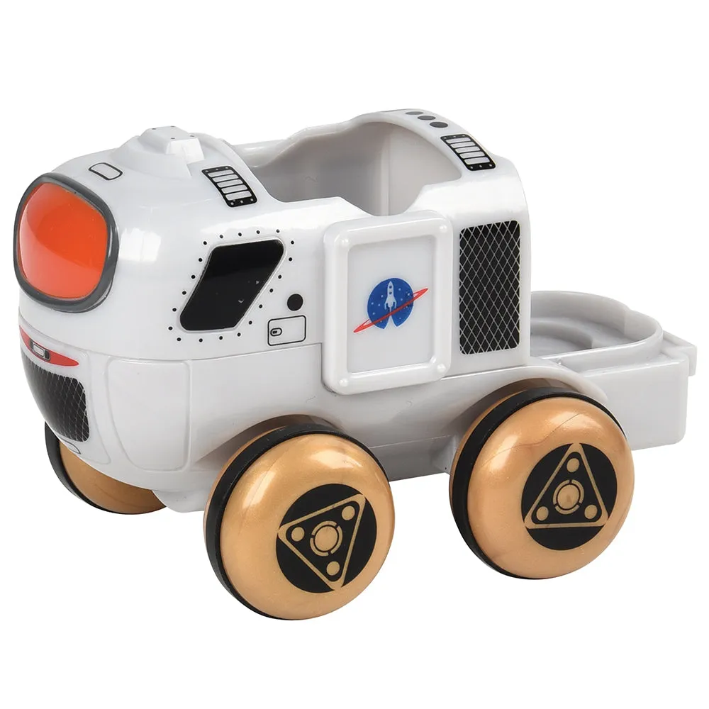 Space Mission Rocket Ship Playset with Astronauts, Aliens & Countdown Sounds | 7-Piece Set