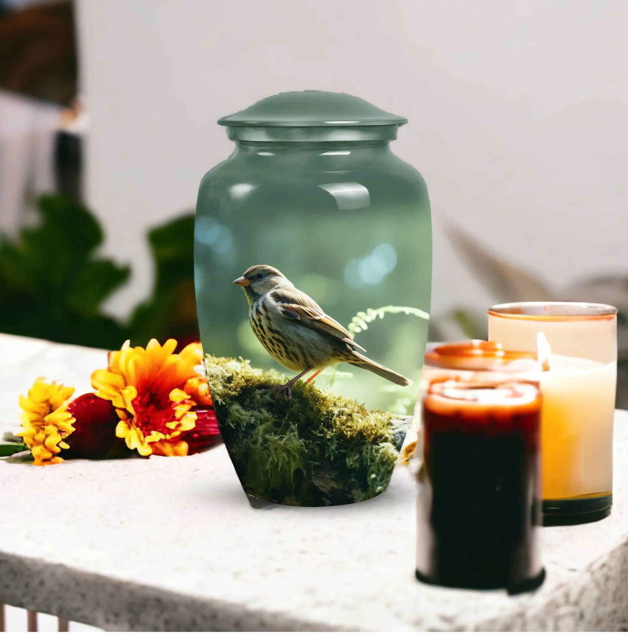 Sparrow Cremation Urn: An Elegant Funeral Urn for Adult Female Ashes