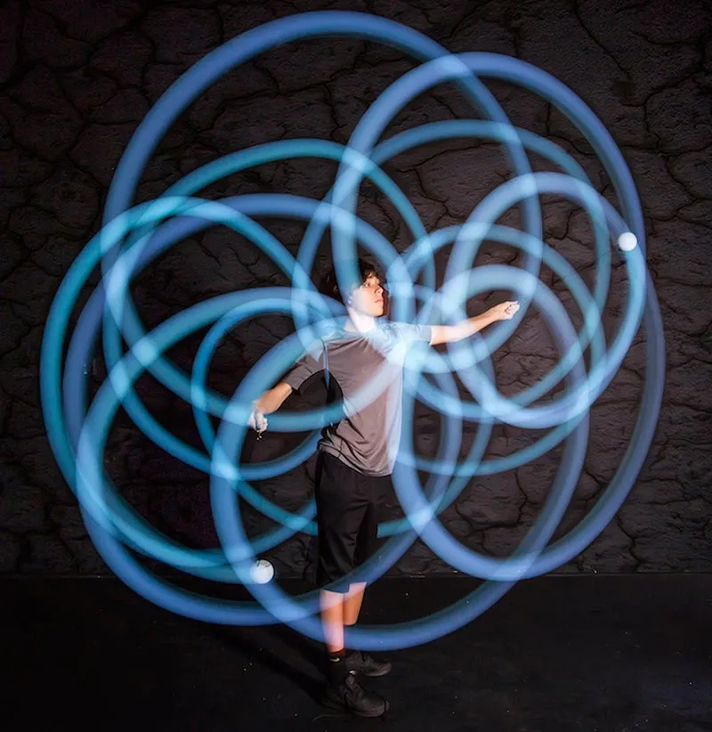 Spinballs Glow.0 LED Poi kit