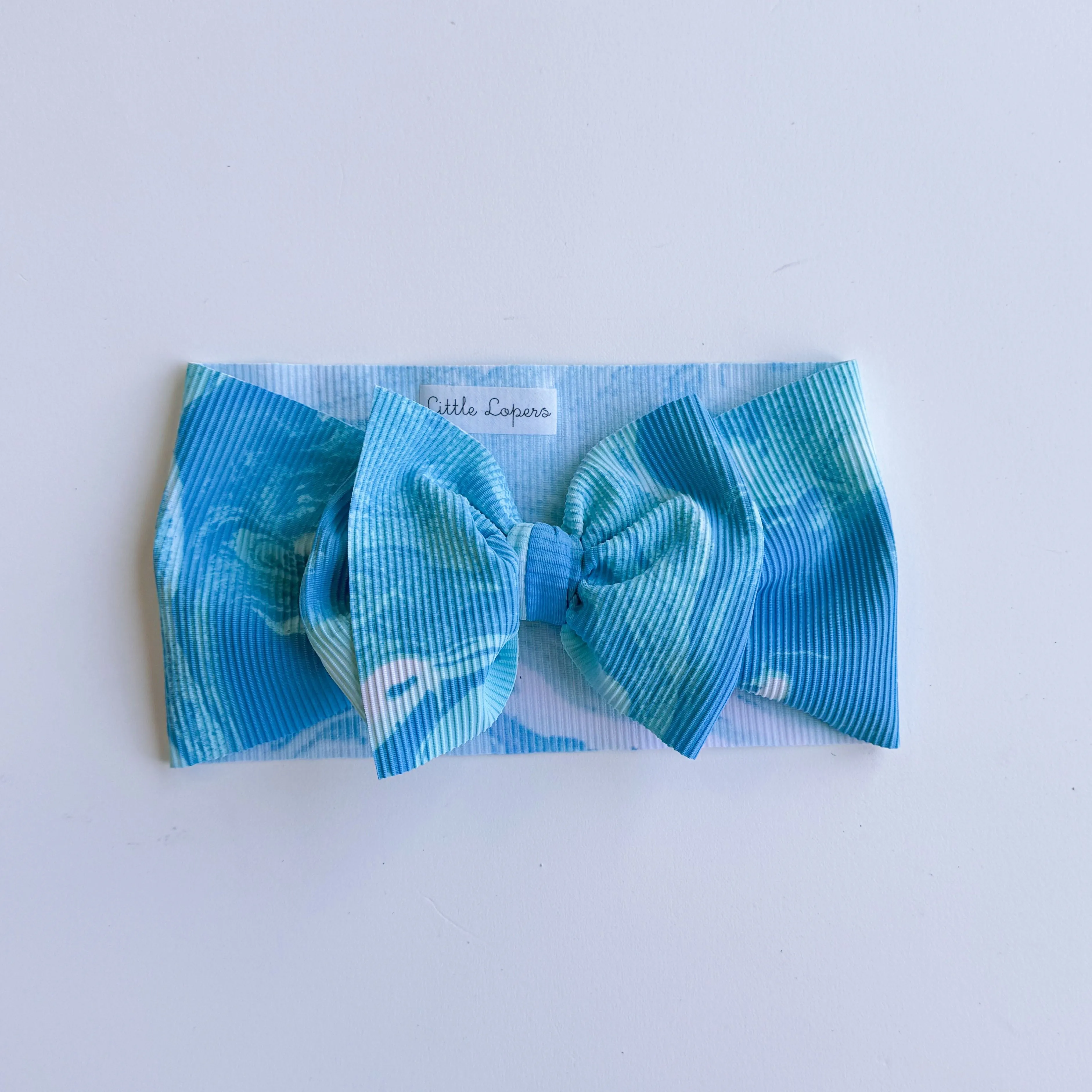 Splash of Blue Headwrap