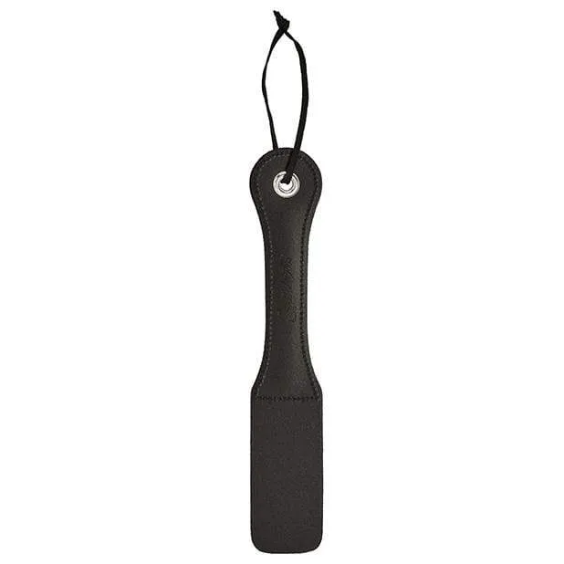 Sportsheets - Leather Slut Impression Paddle 12" (Black)