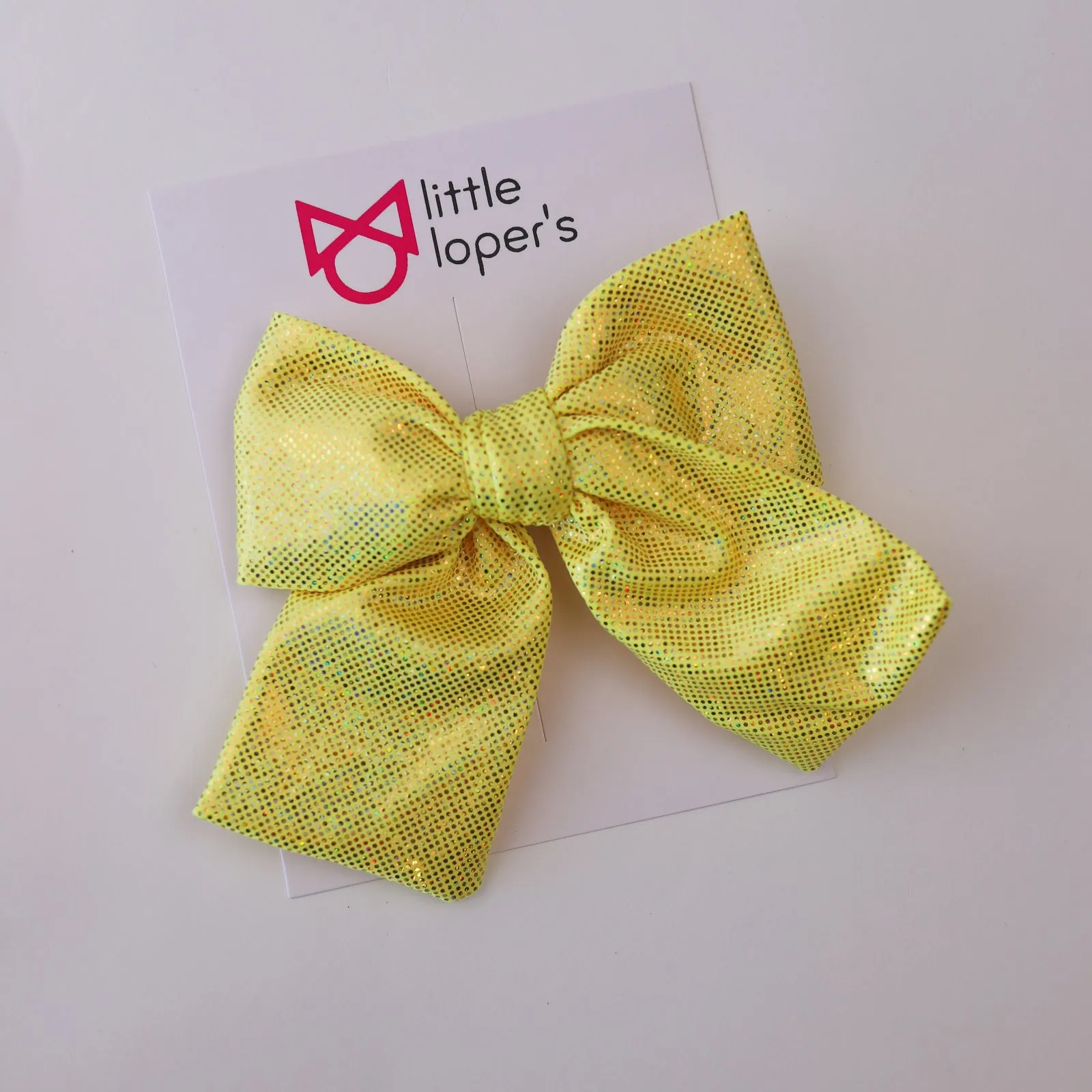 Spring Shimmer Party Bow