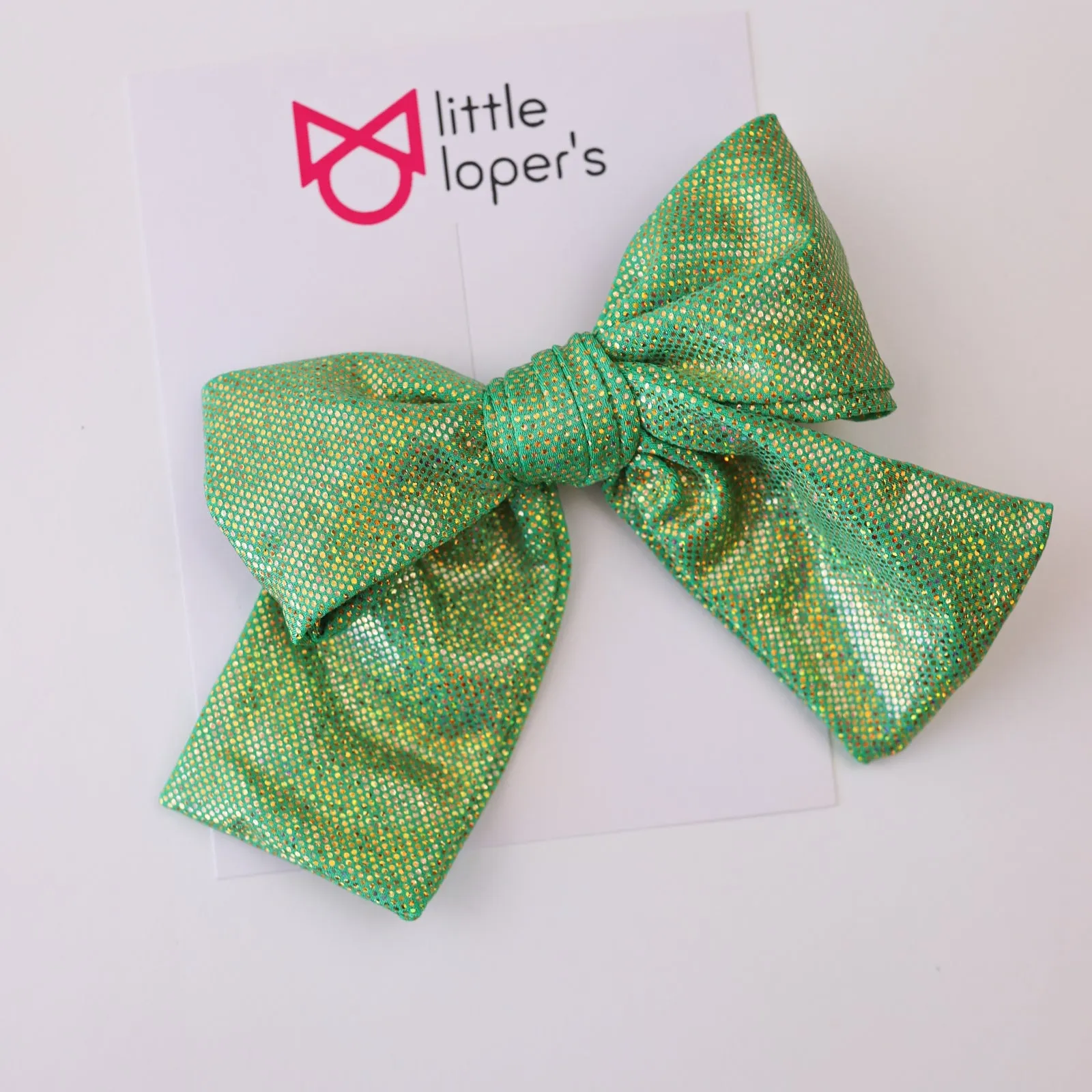 Spring Shimmer Party Bow