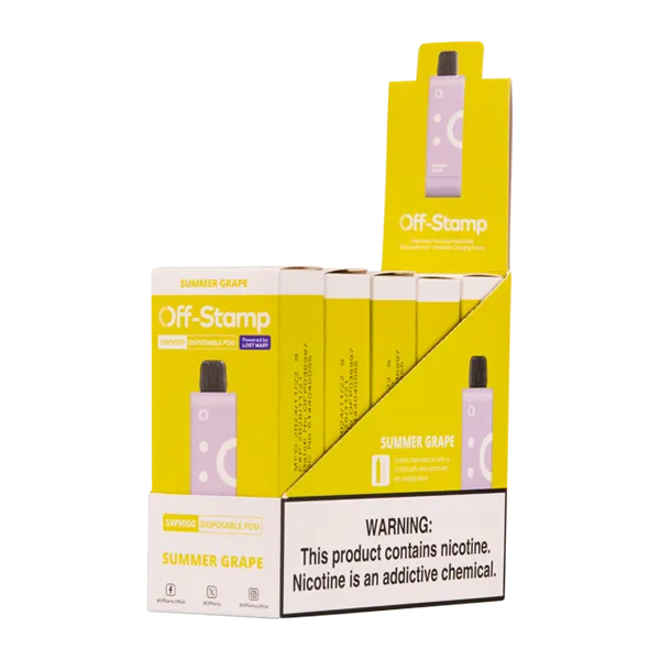 Summer Grape Off Stamp SW9000 Disposable