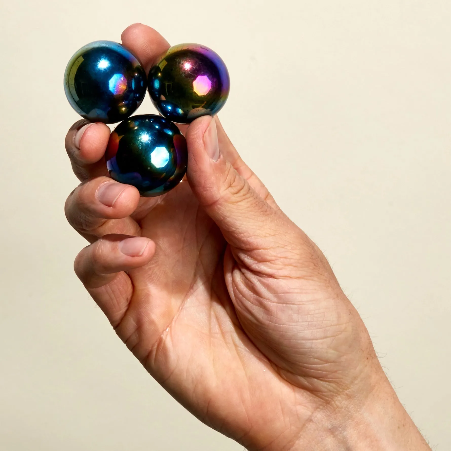 Supers 33mm Magnet Balls - Oil Slick